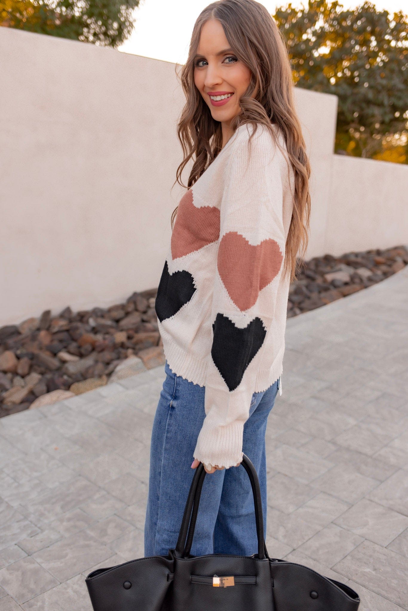 Hearts For You Button Cardigan